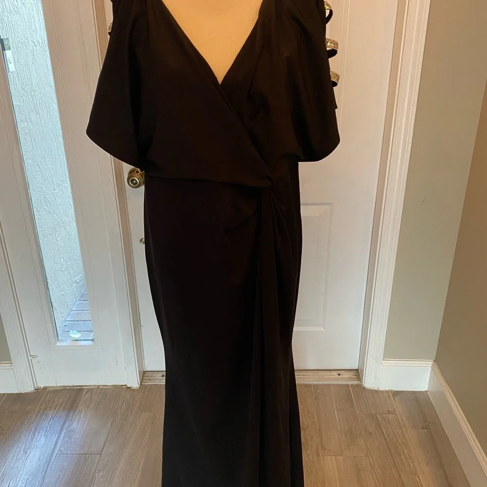 Ever Pretty maxi/long/gown with sequined bands at shoulders NWT